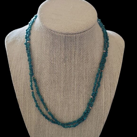 Jay King Double Strand Turquoise Necklace - Picture 4 of 14